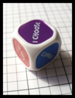 Dice : Dice - Game Dice - Cranium Cadoo Jr Plastic Dice With Choices Resale Shop Aug 2009